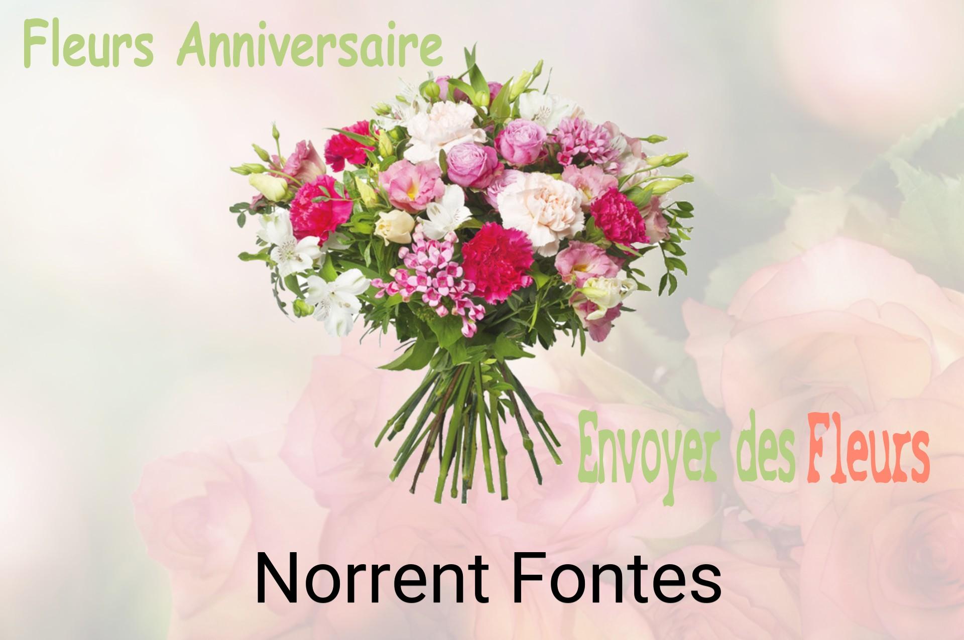Bouquet de fleurs d’anniversaire livré à Norrent-Fontes